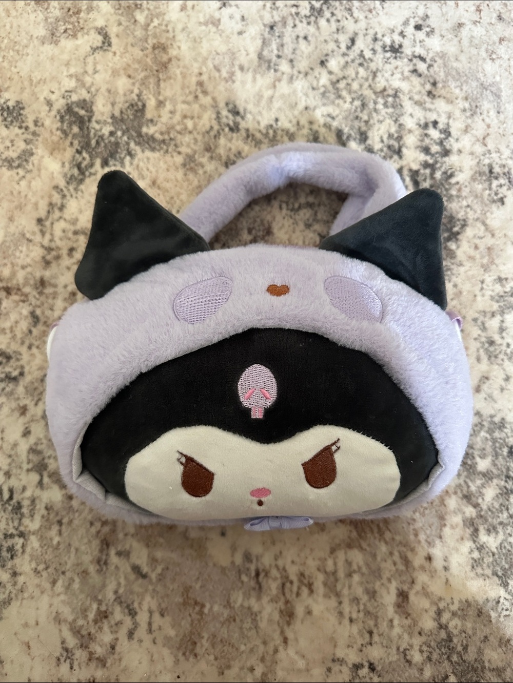 Sanrio KUROMI plush handbag